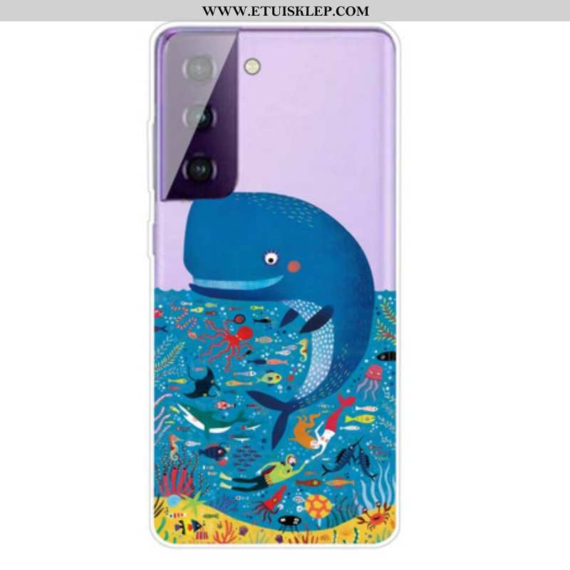 Etui do Samsung Galaxy S21 FE Świat Morski